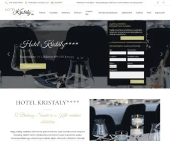 Kristalyhotelajka.hu(Exkluzív) Screenshot