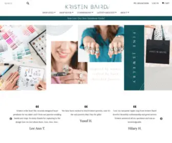 Kristenbaird.com(Savannah's Jewelry Designer) Screenshot