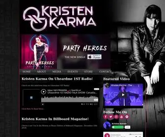 Kristenkarma.com(Kristen Karma) Screenshot