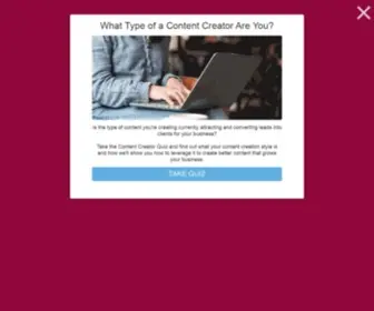 Kristenpoborsky.com(Whether you need content creation and marketing our team) Screenshot