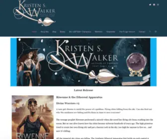 Kristenwalker.net(Fantasy That Takes Flight) Screenshot