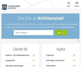 Kristianstad.se(Kristianstads kommun) Screenshot