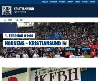 Kristiansundbk.no(Kristiansund) Screenshot