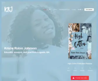 Kristierobinjohnson.com(Kristie Robin Johnson) Screenshot