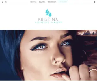 Kristinaaestheticsacademy.com(Kristina Microblading Permanent Makeup) Screenshot