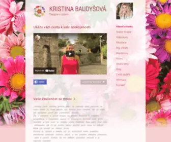 Kristinabaudysova.cz(Blog) Screenshot