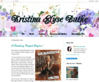 Kristinaelysebutke.com(Kristina Elyse Butke) Screenshot