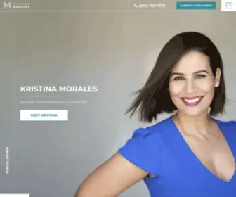 Kristinamorales.com(Buy & Sell Real Estate with Kristina Morales Realtor in California) Screenshot