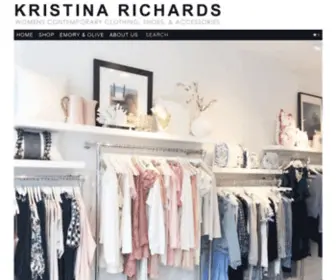 Kristinarichards.com(Kristina Richards) Screenshot