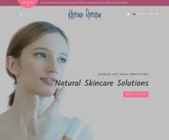 Kristinarostrom.com(Cacay oil super food for your skin. Kristina Röström anti) Screenshot