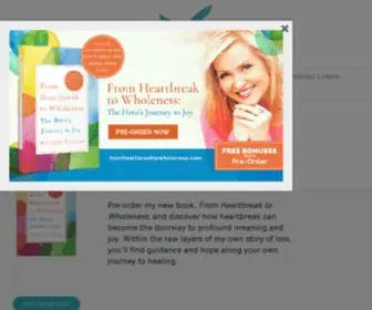 Kristinecarlson.com(Living the Big Stuff) Screenshot