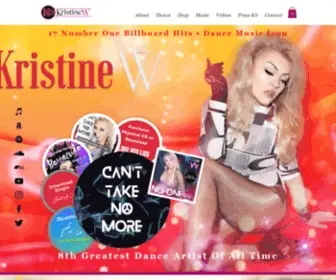 Kristinew.com(Kristine) Screenshot