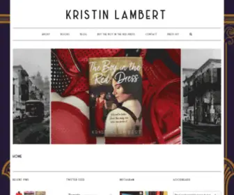 Kristinlambertwrites.com(Kristin Lambert) Screenshot