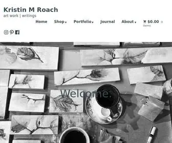 Kristinmroach.com(Art work) Screenshot