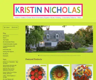 Kristinnicholas.com(Kristin Nicholas Designs) Screenshot