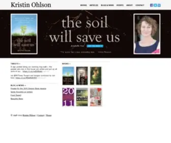 Kristinohlson.com(Kristin Ohlson) Screenshot