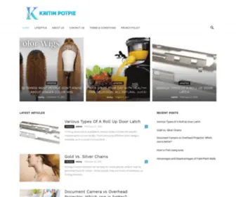 Kristinpotpie.com(Kristinpotpie Is A Lifestyle Blog That Aims To Empower Women And You Can Shop On It) Screenshot