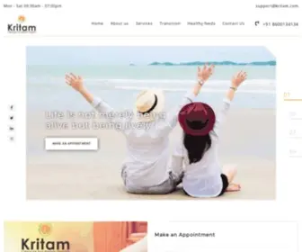 Kritam.com(Kritam) Screenshot