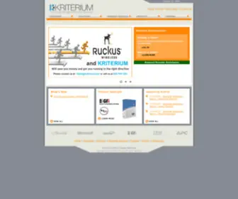 Kriterium.com(Managed services) Screenshot