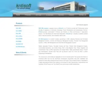 Kritisoft.com(Kriti Microsystems) Screenshot