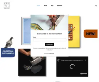 Kritisomething.com(Kriti Something) Screenshot