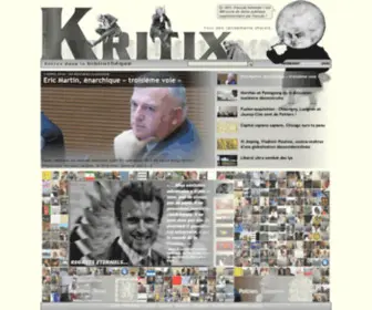 Kritix.com(Pour des lendemains choisis) Screenshot