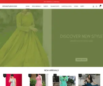 Krivastudio.com(Wake up your wardrobe with Lizafab. Cotton Dresses) Screenshot