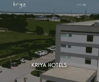 Kriyahotels.com(Hospitality management) Screenshot