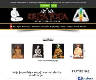 Kriyayoga.rs(Kriya Yoga) Screenshot