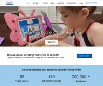 Krkonlineacademy.com(Online Pre School and Pre K) Screenshot