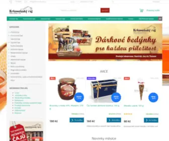 Krkonossky-Raj.cz(Specializovaný obchod) Screenshot