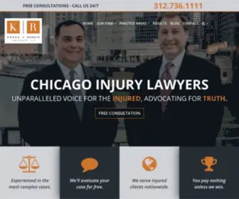 Krlawgroup.com(Krzak Rundio Law Group) Screenshot