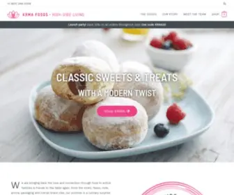 Krmafoods.com(Online Bakery) Screenshot