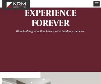 KRmcustomhomes.com(KRM Custom Homes) Screenshot