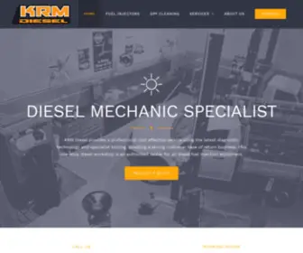 KRmdiesel.com.au(KRM Diesel) Screenshot