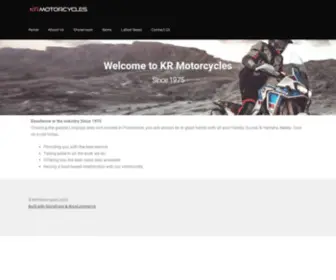 Krmotorcycles.co.za(KR Motorcycles) Screenshot