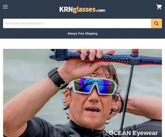 KRNglasses.com(Premium Sunglasses Eyewear Ocean Lenoir Kypers Water Sports) Screenshot