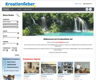Kroatienfieber.de(Kroatien) Screenshot
