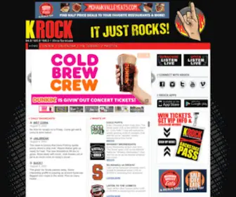 Krock.com(The best new rock) Screenshot