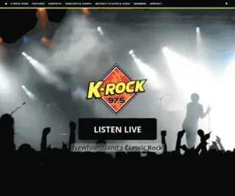 Krockrocks.com(97.5 K) Screenshot