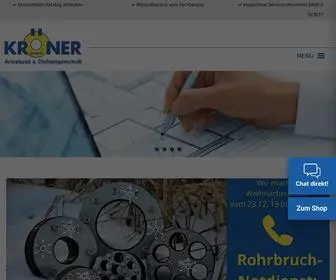 Kroener-Dichtungstechnik.de(Abdichtungssysteme) Screenshot