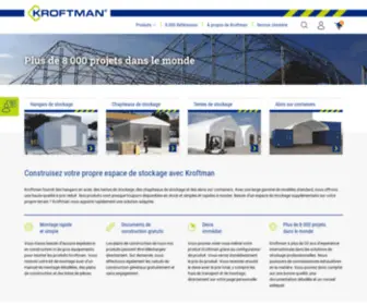 Kroftman.fr(Construisez votre propre espace de stockage) Screenshot