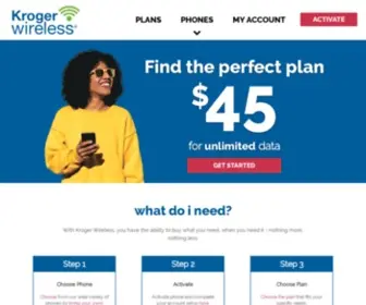 Krogerwireless.com(Krogerwireless) Screenshot