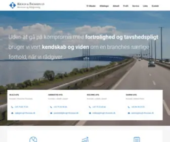 Krogh-Thomsen.dk(Krogh & Thomsen) Screenshot
