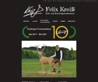 Kroissfelix.de(Deutscher Meister 2015 im Speedcarving) Screenshot