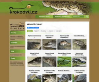 Krokodyli.cz(Krokodýlí) Screenshot