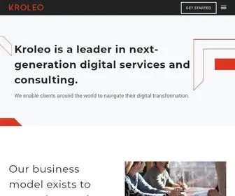 Kroleo.com(Digital Transformation) Screenshot