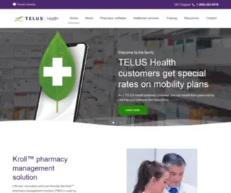 Kroll.ca(Pharmacy software and solutions) Screenshot