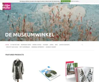 Krollermullershop.nl(De Museumwinkel van het Kröller) Screenshot