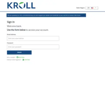 Krollmonitoring.com(Kroll Monitoring) Screenshot